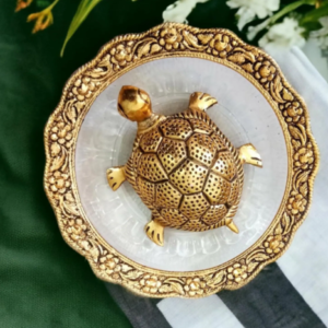 Tortoise with Plate Vastu Fengshui